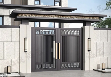 凯模门业丨简约大方，安全稳固，守护家的安全！